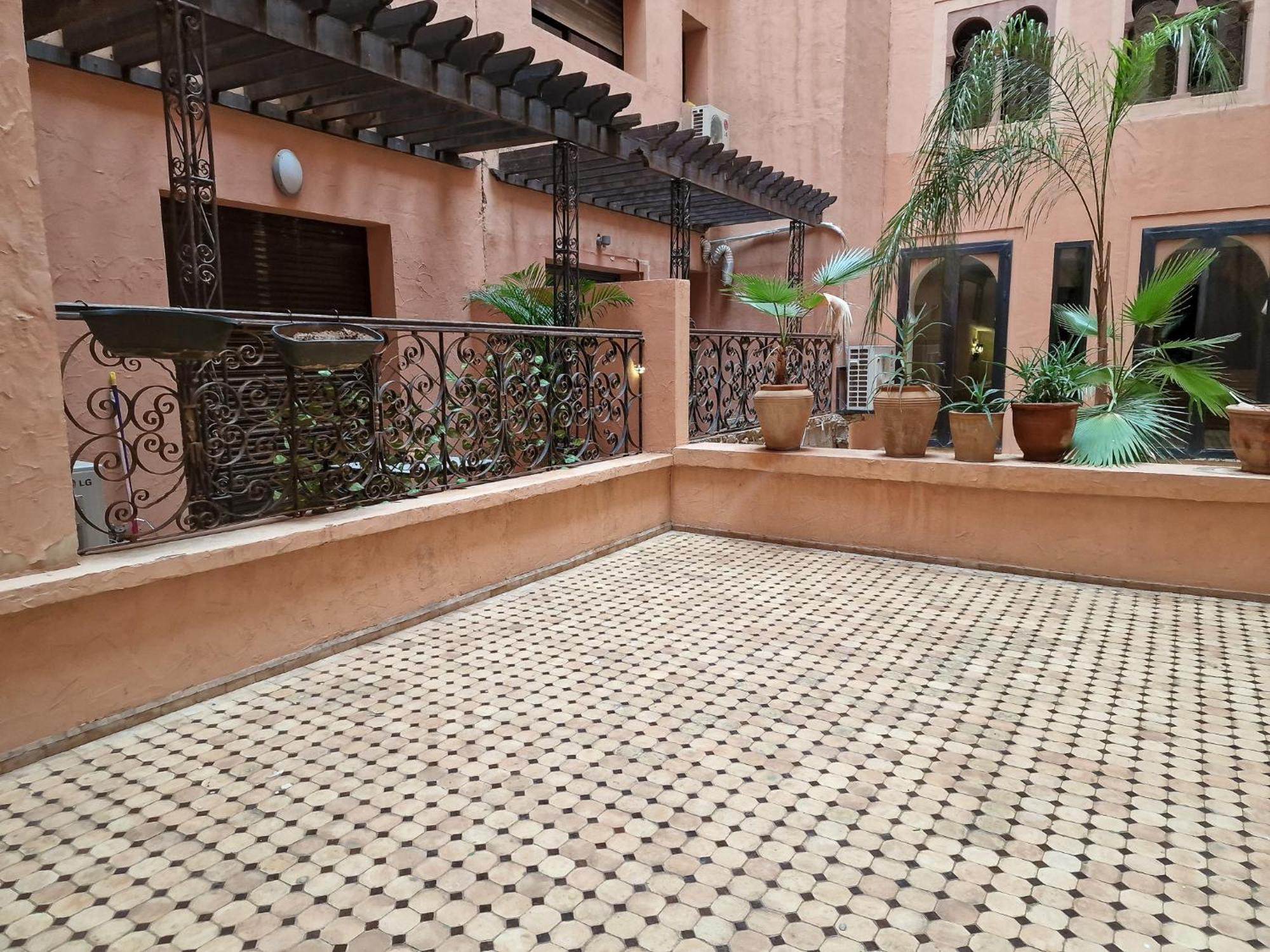 Superbe Appartement Piscine Gueliz Marrákes Kültér fotó